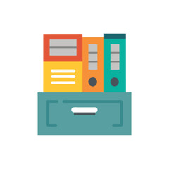  Dynamic Office Organizer Icon Illustration Design