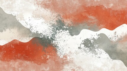 Naklejka premium Rich terracotta background featuring a textured and earthy surface for modern minimalist concepts.