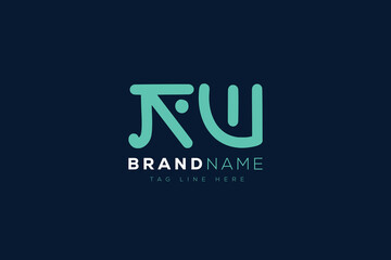 K and W logo design.  KW abstract Letters Logo Monogram. This logo design is the process of creating a visual symbol that represents a brand, company, or individual.