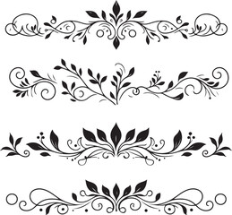 Elegant Ornamental Flourish Set