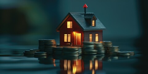 A Microscopic Treasure Island Scene