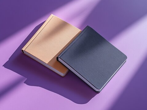 Three Vibrant Journals with Textured Covers
