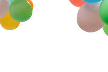 A Ballon isolated on a white background.