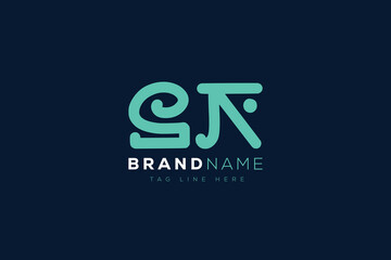 S and K logo design.  SK abstract Letters Logo Monogram. This logo design is the process of creating a visual symbol that represents a brand, company, or individual.