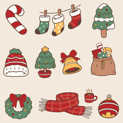 christmas element collection set