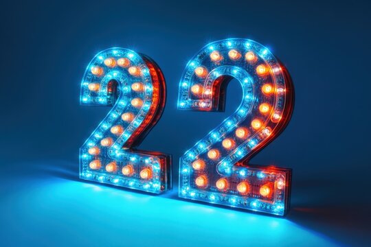 「数字の22」の写真素材 | 9,137件の無料イラスト画像 | Adobe Stock