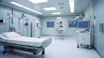  In the room , There is nothing in the department , Mainly White , Internal Department of Hospital , Simple , 