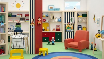 Kids children´s room_Trend inspiration for your interior designs and social networks such as YouTube, Instagram or WhatsApp.
