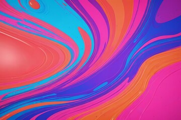 abstract colorful background with liquid paint swirls