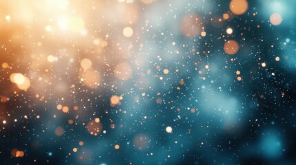 Obraz premium Colorful bokeh lights create a soft and dreamy atmosphere in a vibrant setting