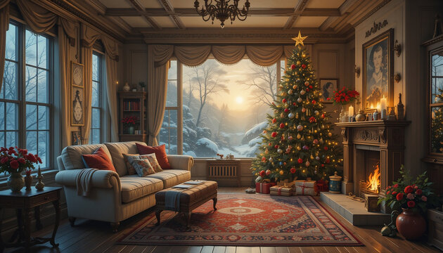 Cozy Christmas Wonders: Art and Inspiration
