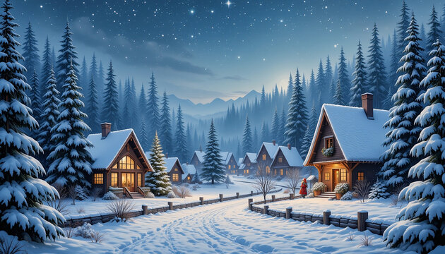  snowy Christmas   