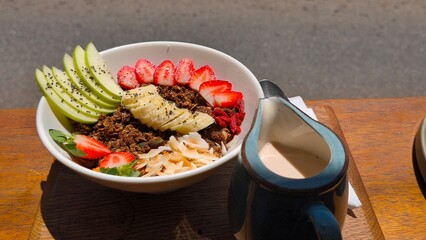 Sunlit moments and wholesome vegan delights made for a perfect day