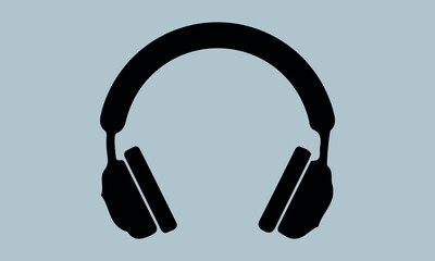 Headphone Vector Music sign stock illustration