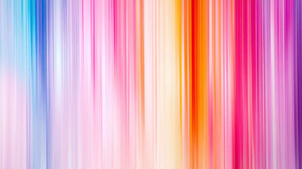 Obraz premium Vibrant abstract lines create a colorful background with gradient effects in a dynamic display of hues and tones
