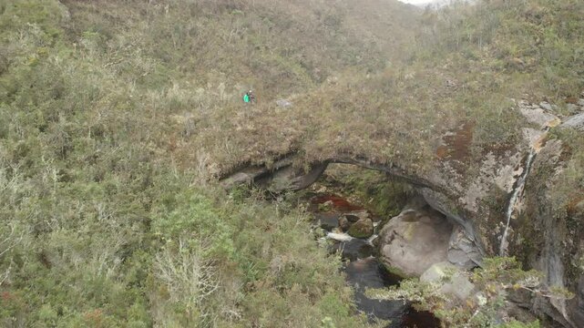 NACIENTES DE Gocta - puente pantoja drone