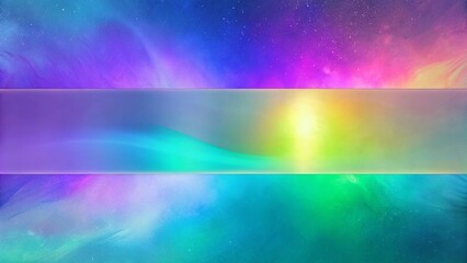 Naklejka premium Blue purple lilac lavender green turquoise agua teal yellow beige white pastel abstract line background. Color gradient ombre. Noise grain spray. Light soft pale. Metallic foil shimmer. Wide banner.