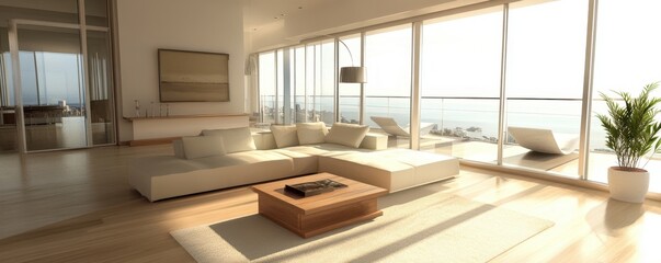 Obraz premium Minimal Living Room