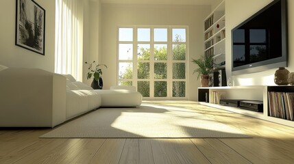 Fototapeta premium Minimal Living Room