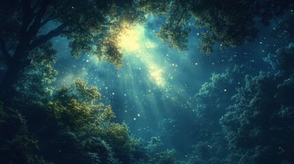 Fototapeta premium underwater world loop