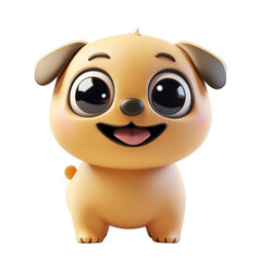 Fototapeta premium 3d dog