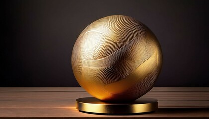 golden egg in a vase