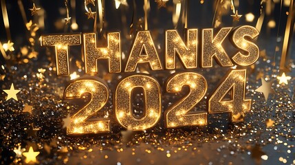 Glittering Thanks Two Thousand Twenty Four Celebration