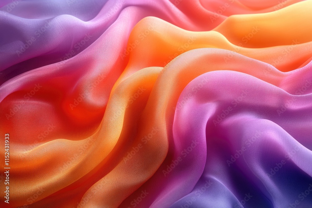 Poster colorful fabric texture, perfect for design or editorial use