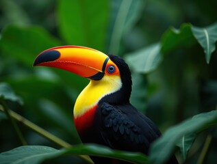 Fototapeta premium toucan on a branch