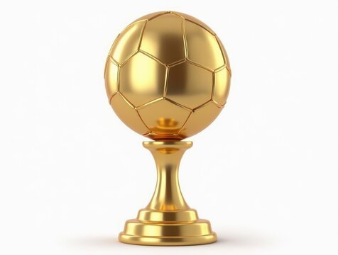 gold soccer ball
