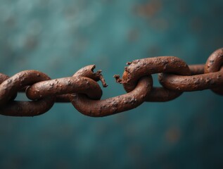 rusty chain
