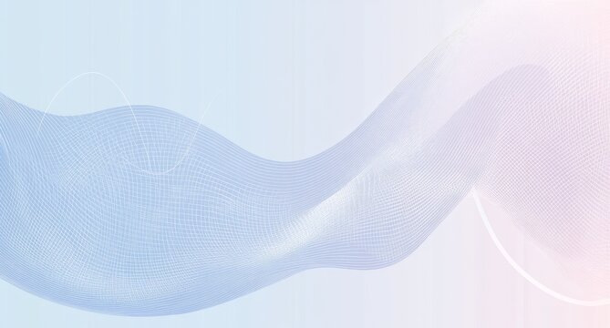 A rich abstract wave pattern with plum, thistle, and robust blue colors, appropriate for textures, backgrounds, or wallpapers.