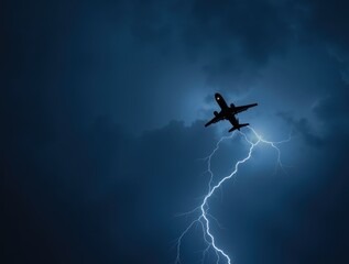Fototapeta premium airplane on the sky background