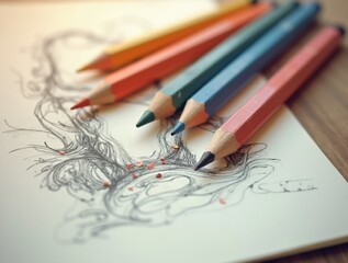 pencils and pencil