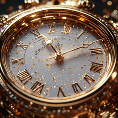 Obraz premium new year items