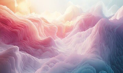 A portrayal of the heavenly landscape, with its sweeping clouds and luminous light, produced .