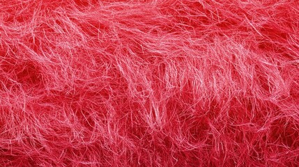 Obraz premium A close-up shot of a pile of bright red yarn, perfect for textile or craft related projects