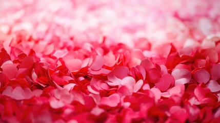 Fototapeta premium A detailed view of colorful flower petals, perfect for decorative purposes or as a symbol