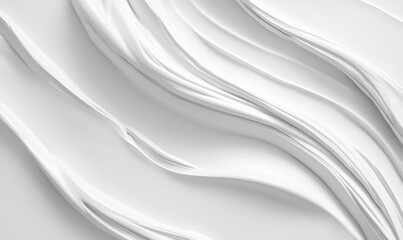 A white abstract canvas of putty or gypsum, showcasing irregular dashes and strokes, with a space for text.