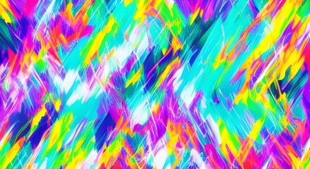 Modern, Bold Abstract Art with Vibrant Energy and Dynamic Color | 072