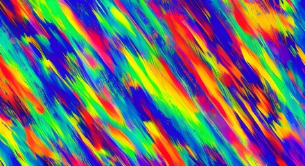 Modern, Bold Abstract Art with Vibrant Energy and Dynamic Color | 071