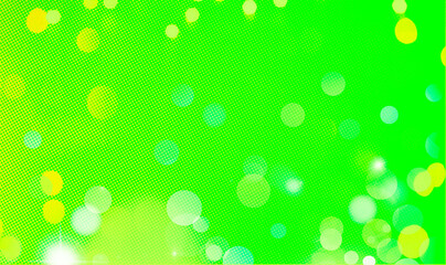 Green design bokeh background for seasonal, holidays, event and celebrations