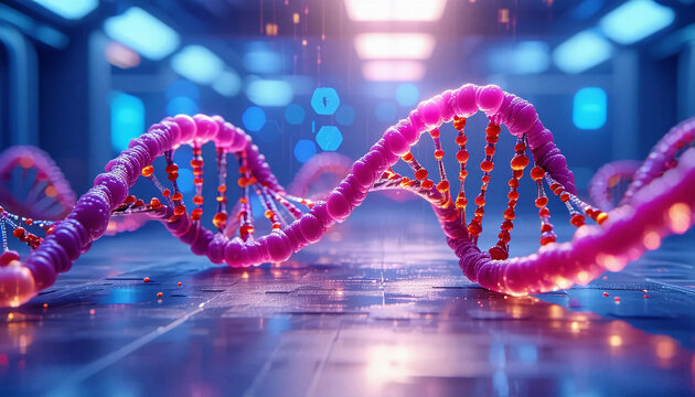 dna helix - Powered by Adobe