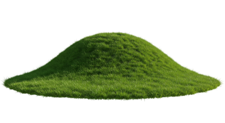 green grass hill, cutout, hill terrain png, rolling green hill png, scenic hill png