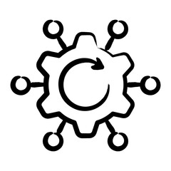 Platform Algorithm Icon