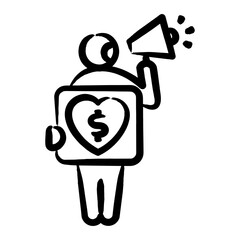 Charity Campaign Icon