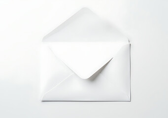 blank paper inside plain white envelope clean white surface ordinary quite normal everyday mail