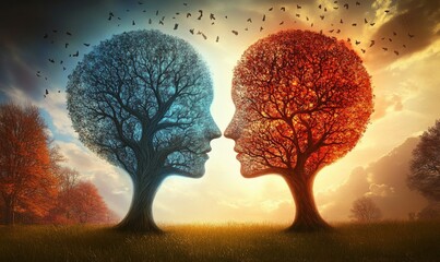 Mental health according to psychiatry and psychology is a concept that refers to human abnormal personality behavior and mood disorders such as schizophrenia and bipolar syndrome