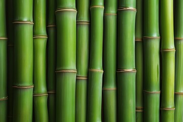 Obraz premium green bamboo background