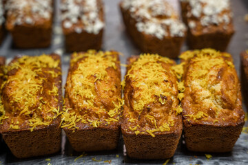 Sweet bakery production, baking, sweet bread